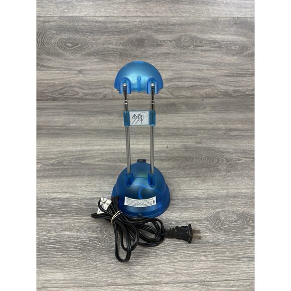 Vintage IKEA Espressivo Blue Telescopic Halogen Desk Lamp Light MCM Mid Century - Picture 7 of 9